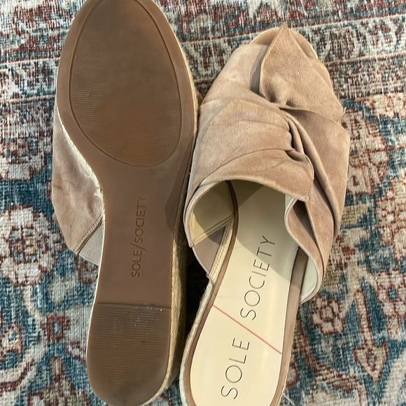 Sole Society suede mules size 11 - Picture 11 of 11